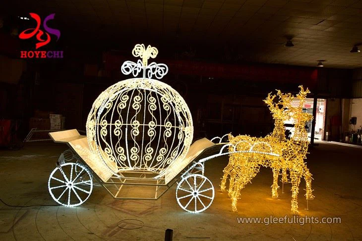 2024 Decorazione natalizia per esterni Impermeabile LED Motif Light Christmas Deer