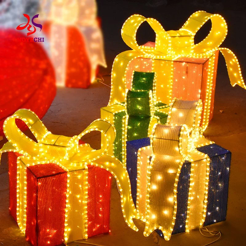 Scatole regalo con motivi 3D leggeri