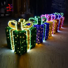 Luce 3D con motivo presente di grandi dimensioni