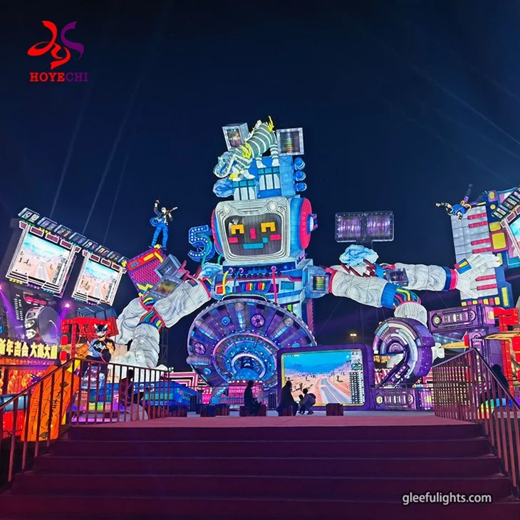 Lighting Magic: The Visual Marvel Of A Commercial Magical Lantern Exhibition