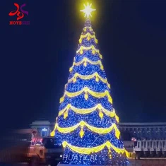 LED Decorazione natalizia Albero di Natale Esterno Giardino Albero Led Pixel Tree